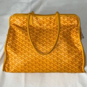 Goyard Yellow Tote